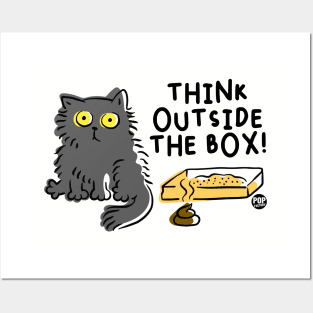 THINK OUTSIDE THE BOX Posters and Art
